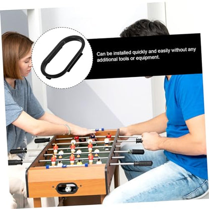 BESPORTBLE Convenient Goal Frames Table Soccer Goal Frame Plastic Foosball Goal Frame Replacement Black Foosball