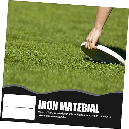 Portable Disc Golf Retriever Stick for Disc Golf Accessories Metal Retriever Rod Easy to Use Carry