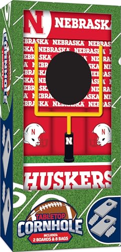 MasterPieces NCAA Syracuse Orange Tabletop Cornhole Game - Home Decor - style: Nebraska Cornhuskers