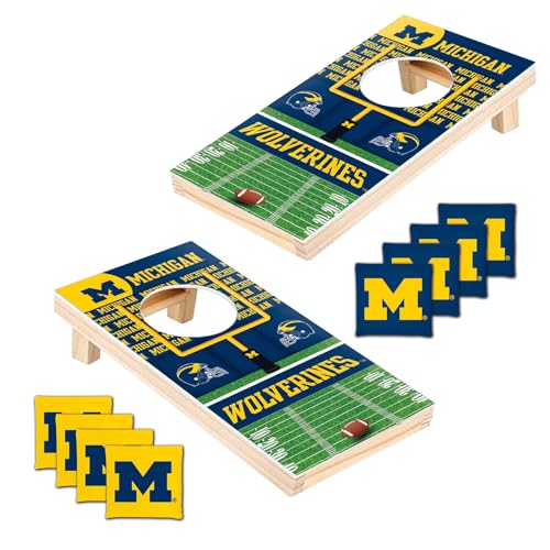 MasterPieces NCAA Syracuse Orange Tabletop Cornhole Game - Home Decor - style: Michigan Wolverines