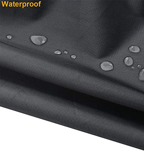 Table Tennis Table Cover Outdoor Indoor Foldable Ping Pong Table Protector Waterproof Dustproof Folding Table Tennis Table Storage Covers (210D Oxford Fabric)