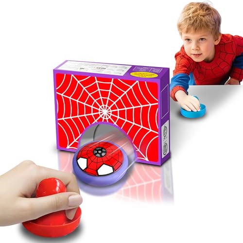 Tabletop Air Hockey Game for Kids,Hover Shell Strike Toy,Tabletop or Floor Multiplayer Sports Game for Ages 4-10,Boy Birthday Gifts-Boy Toys Age 4 6 7 8 9 10 Year Old,Ice Hockey Football