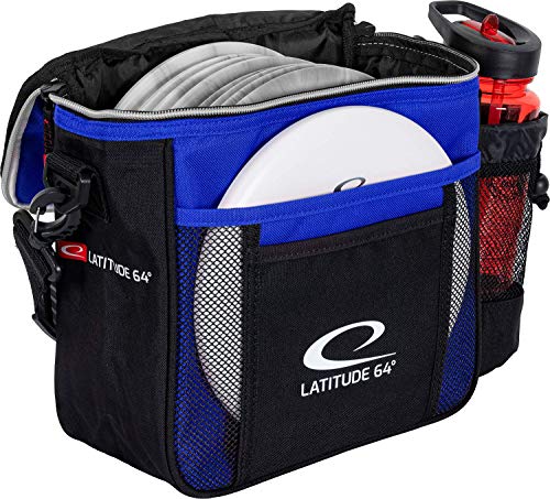 D·D DYNAMIC DISCS Latitude 64 Slim Disc Golf Bag | Introductory Disc Golf Bag | Great for Beginners and Casual Disc Golf Rounds | Lightweight and Durable Frisbee Golf Bag | 8-10 Disc Capacity - color: Blue