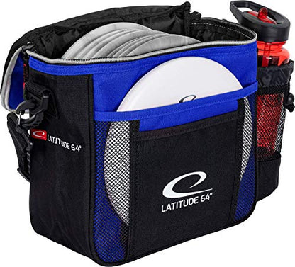 D·D DYNAMIC DISCS Latitude 64 Slim Disc Golf Bag | Introductory Disc Golf Bag | Great for Beginners and Casual Disc Golf Rounds | Lightweight and Durable Frisbee Golf Bag | 8-10 Disc Capacity - color: Blue