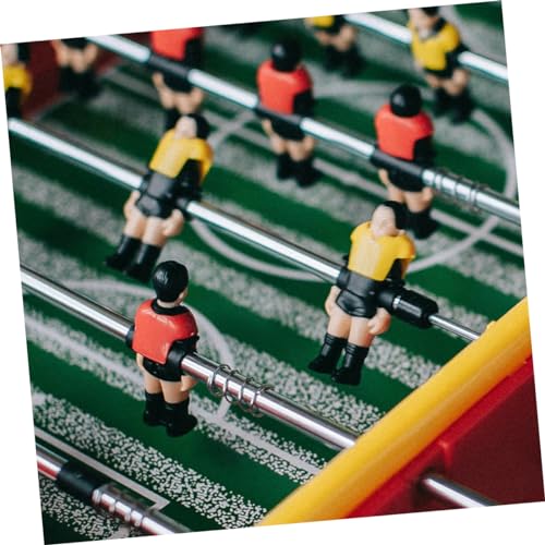 Soccer Machine Part Foosball Table Rod 3pcs Metal Operation Pole Easy Assembly for Football Table
