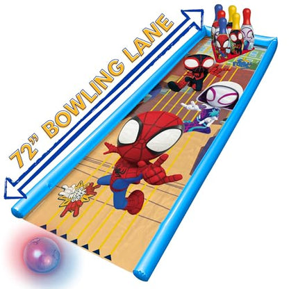 Hedstrom Bumper Bowling - Spidey & Friends - color: Spidey & Friends