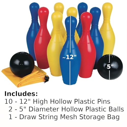 S&S Worldwide - W5267 Big 10 Bowling Pins