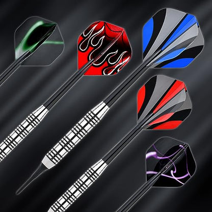 Steel Tip Darts Set 18 Grams15 Pack Steel Barrels - style: s pc 12