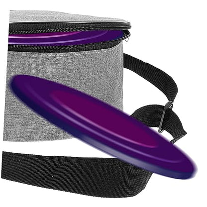 KOMBIUDA Practical Golfing Disc Bag Lightweight Storage Pouch for Outdoor Flying Multi-functional Organizer for Beginners and Enthusiasts