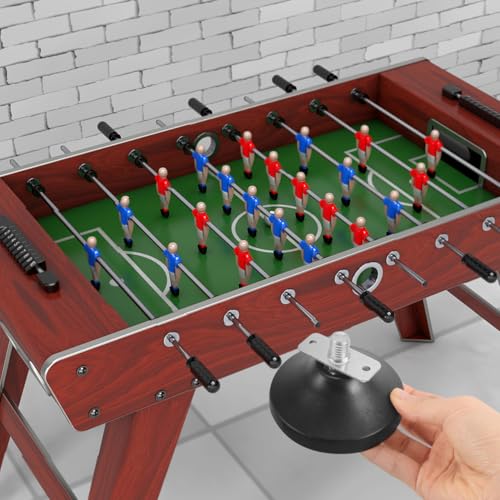4Pcs Adjustable Feet Levelers for Foosball Table Football Machine Anti Skid Rubber Leg Levelers Furniture Leveling Pads for Game Room Tables