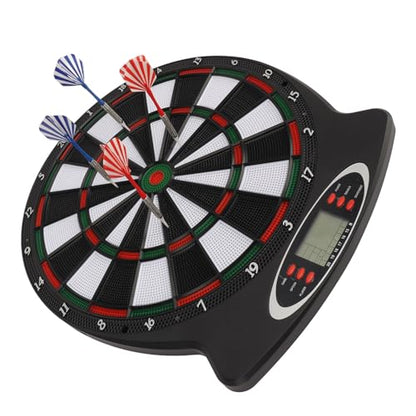 Electronic Dartboard, High Capacitance Technology, Automatic Scoring, Indoor Family Fun for Office Use
