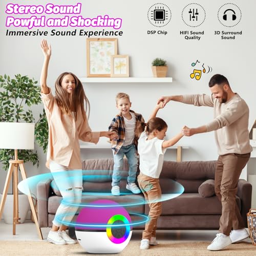 goopow Mini Karaoke Machine Speaker for Kids Adults, Portable Bluetooth Microphone Song Toys with LED Light, Best Chritmas Birthday Festival Gift for 3 4 5 6 7 8+ Year Old Girls Boys (Hotpink-2MIC) - color: Hotpink-2Mic