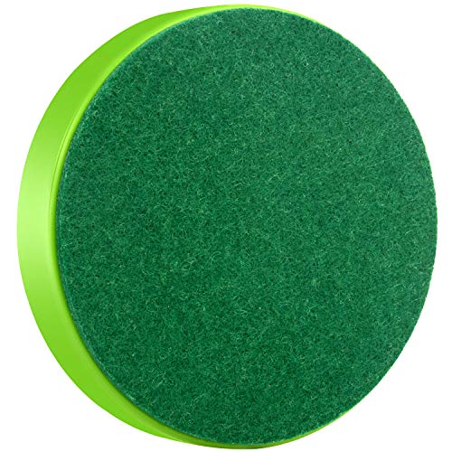 ONE250 Air Hockey Pushers and Red Air Hockey Pucks, Goal Handles Paddles Replacement Accessories for Game Tables (4 Striker, 4 Puck Pack) - color: Green