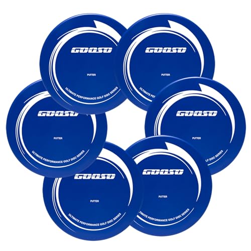 Disc Golf Putter Flying Golf Discs Set of 6 for Beginners – DIY Your Discs - style: Putter