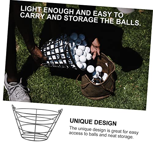 GALPADA Balls Baskets Storage Basket Golf Retriever Golf Ball Golf Collector Wire Basket Golf Holder Balls