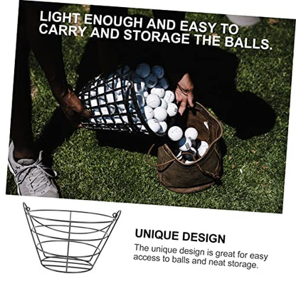 GALPADA Balls Baskets Storage Basket Golf Retriever Golf Ball Golf Collector Wire Basket Golf Holder Balls