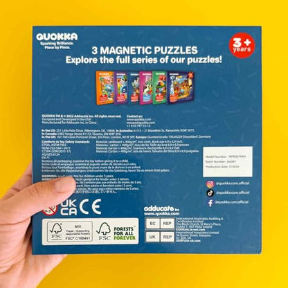 QUOKKA Magnetic Puzzles for Kids Ages 4-6 – 36 Pieces Sudoku Toddler Puzzles Ages 2-4 – Travel Games for Kids 3-5 – Learning Transport Toddler Travel Toys – Car Airplane Road Trip Games for Boys&Girls - style: 8. TRANSPORT 24 PCS
