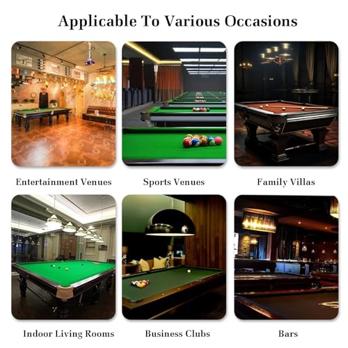 Pool Cue Rack,Pool Cue Holder,Free Standing Billiard Stick Stand,Fishing Rod Storage Rack,Holds 36 Cue,for Billiard Room Game Room Club Pool Table Accessories(Black) (Black)