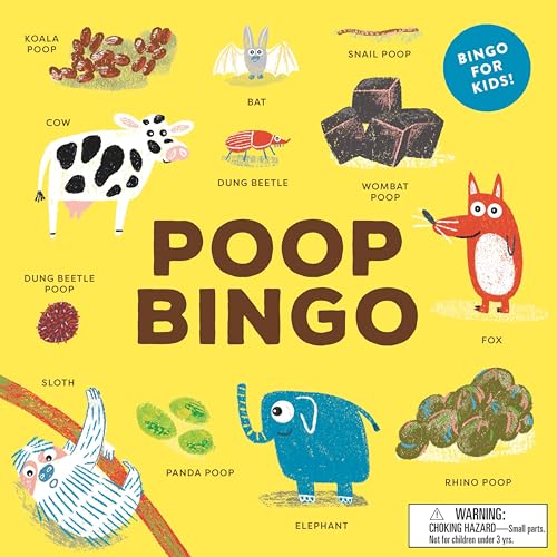Laurence King Poop Bingo: A Hilarious and Fascinating Educational Game for Kids!