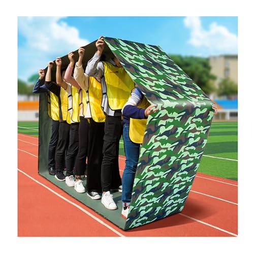 Team Building Game Running Mat, Field Day Group Competition Fun Game, Family Get Together Games Outdoor Activities