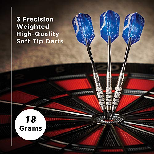 Viper Silver Thunder Soft Tip Darts - size: 18 Grams, style: 5 Knurled Bands