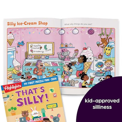 My First Puzzle Fun 2026 Activity Book Set with Mazes, Matching and More, Kids Puzzle Books for Travel, Learning and Screen-Free Play for Kids 3-6