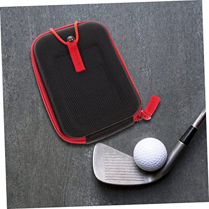 Range Case for Golfing Storage Bag Zipper Elastic for Golf Rangefinder Balls Compact Design