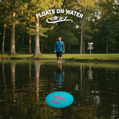 Dynamic Discs Drift EMAC Judge Disc Golf Putter | Beginner Friendly Stable Putter Disc | Lightweight & Floats in Water | Grippy Base Plastic | 120-130g (Colors May Vary) - color: Turquoise