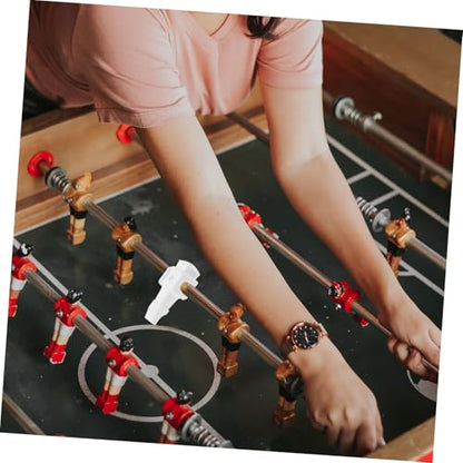 YARNOW Football Machine Doll Table Soccer Player Table Football Accessories Foosball Parts Replacement Foosball - color: White
