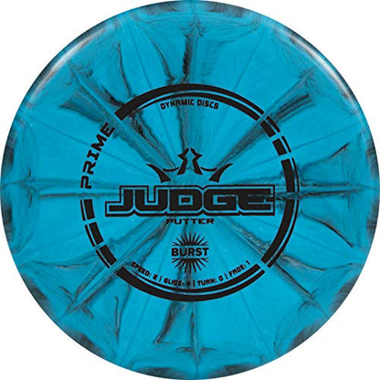 Dynamic Discs Judge Disc Golf Putter, Men and Women Frisbee Golf Putter Set, 170g+, Discs Golf Color & Stamp Will Vary, 5 Pack - style: Prime Burst