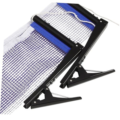 BESPORTBLE Table Tennis Net with Rack Portable Design for Easy Storage Indoor and Great Sports Enthusiasts