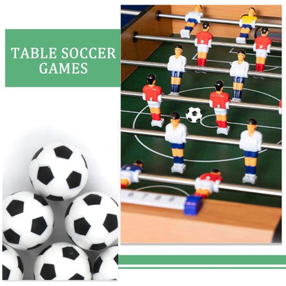 PRETYZOOM 14pcs Foosball Table Balls, 23mm/0.9inch Plastic Foosball Balls, Mini Soccer Tabletop Football Game Accessory Replacement Part