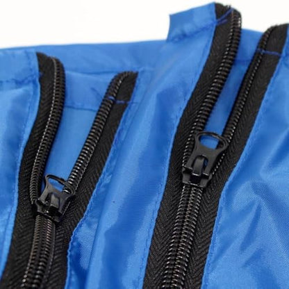 Waterproof Table Tennis Cover, Heavy-Duty Oxford Fabric With Adjustable Straps, All-Weather Protection For Outdoor for PING Pong Tables, Blue