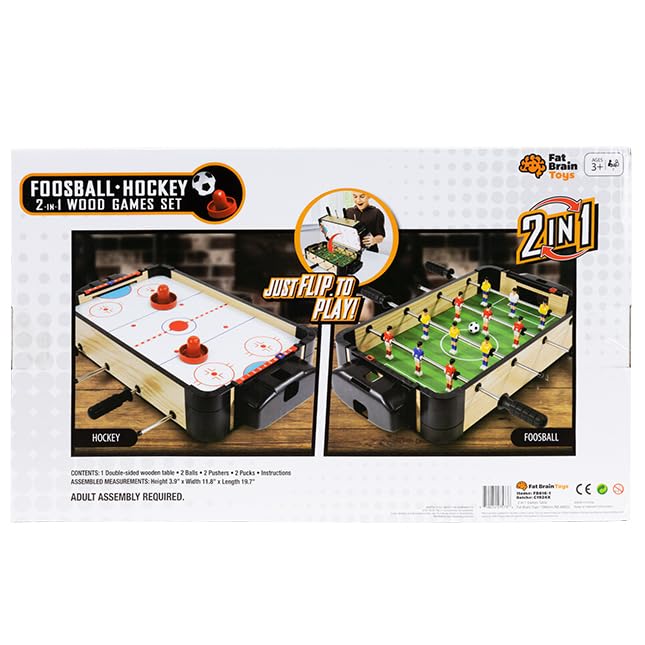 Fat Brain Toys 2-in-1 Games Table Active Play for Ages 3 to 8