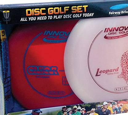 Innova Disc Golf Set – Driver, Mid-Range & Putter, Comfortable DX Plastic, Colors May Vary (3 Pack)