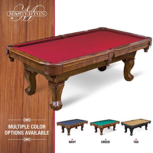 EastPoint Sports Masterton Billiard Bar-Size Pool Table 87 Inch or Cover – Perfect for Family Game Room