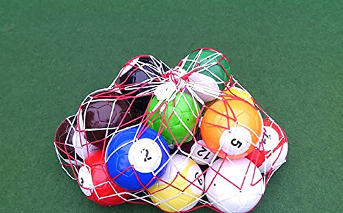 16 Pcs Snooker Balls Soccer Table Game Street Ball Huge Billiards Football for Pool Ball Toy Sport Inflatable - color: 7.87in