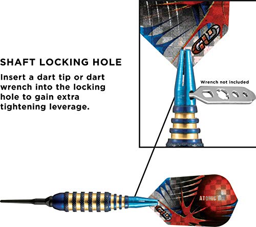 Viper Atomic Bee Soft Tip Darts, 16 Grams - color: Blue
