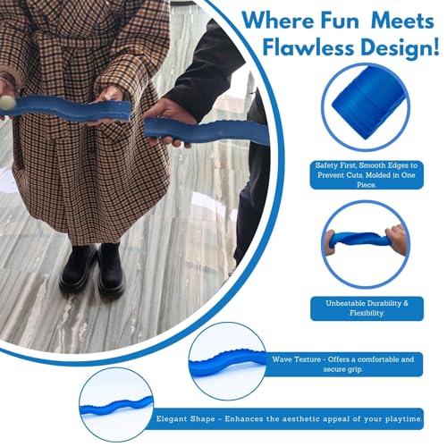 Fun Half Pipe Props, Suitable for Team Building Games,Ideal for Work Adults ice Breaker Game in Outdoor Team - Building Activities. (Pipe)