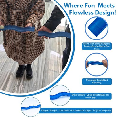 Fun Half Pipe Props, Suitable for Team Building Games,Ideal for Work Adults ice Breaker Game in Outdoor Team - Building Activities. (Pipe)