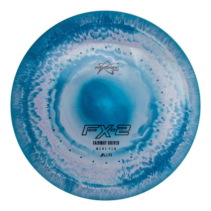 Prodigy Disc FX-2 AIR | Lightweight Disc Golf Fairway Driver | Overstable Flight in All Conditions | New Lightweight Plastic | Alternative to Firebird | Colors May Vary