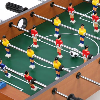 Tabletop Foosball Table,Lightweight and Portable Mini Table Football,Stable Support Tabletop Foosball Game Set,for Adults and Kids