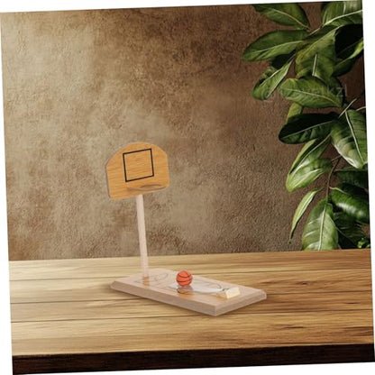 Portable Basketball Game Silent Mini Desktop Tabletop Basketball Hoop for Boys and Girls Adults Office Travel Indoor Outdoor