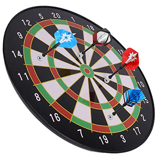 Accmor Magnetic Darts, 12pcs Replacement Magnet Darts Plastic Darts for Dartboard - color: Blue Red-Shiny