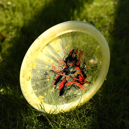 Yikun Disc Golf| Pro Worlds 2025 Limited Edition | Fairway-Distance Hybrid Disc | Max 100m+ Flights for All Skill Levels | Late-Turn Glide & Reliable Fade | PDGA Approved 170-176g - color: yellow