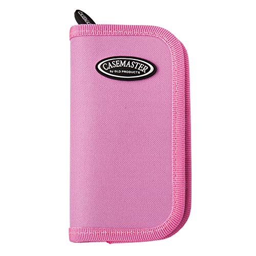 Casemaster Deluxe 6 Dart Nylon Storage/Travel Case - color: Pink