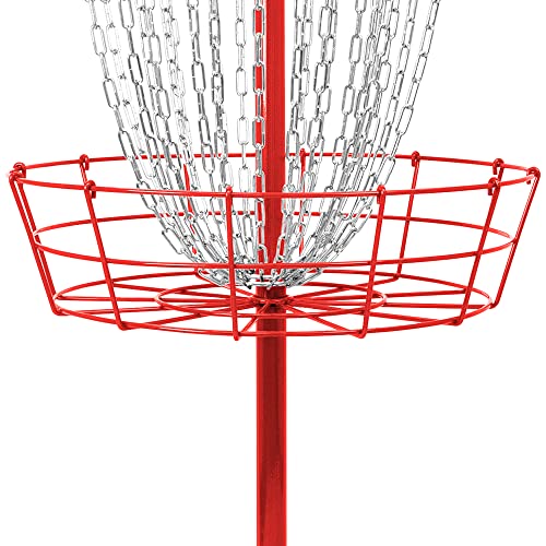 Remix Deluxe Practice Basket for Disc Golf - Choose Your Color and Style - color: Red