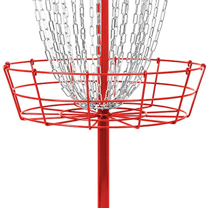 Remix Deluxe Practice Basket for Disc Golf - Choose Your Color and Style - color: Red