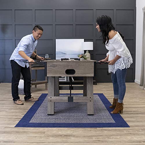 American Legend Foosball Tables - Modern Design - Official Size Playfield - Kirkwood and Manhattan Styles - color: Brown