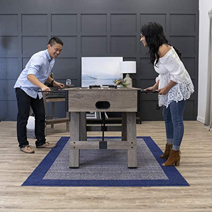 American Legend Foosball Tables - Modern Design - Official Size Playfield - Kirkwood and Manhattan Styles - color: Brown